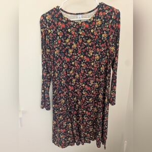 Floral Long Sleeve Dress